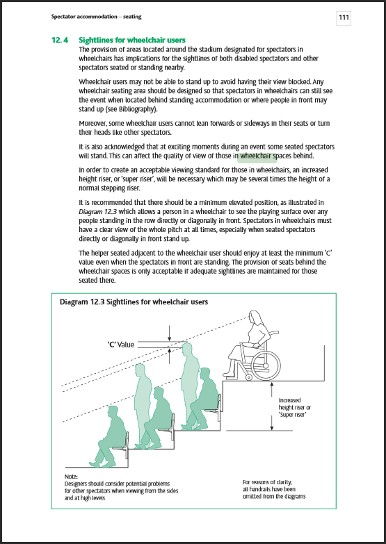 Safety at Sports Grounds Inside